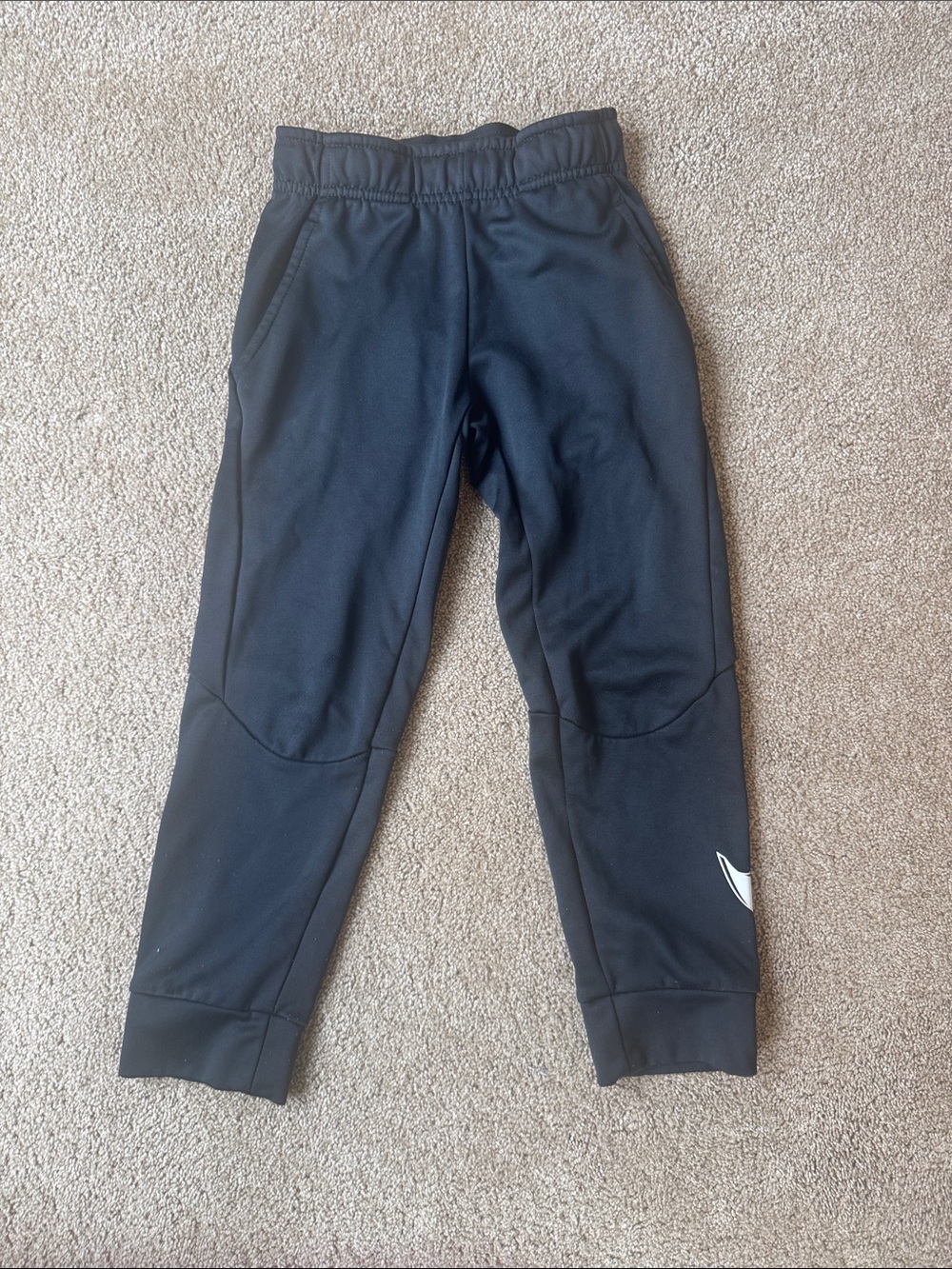 XS Nike Dry Fit Black Kids Joggers